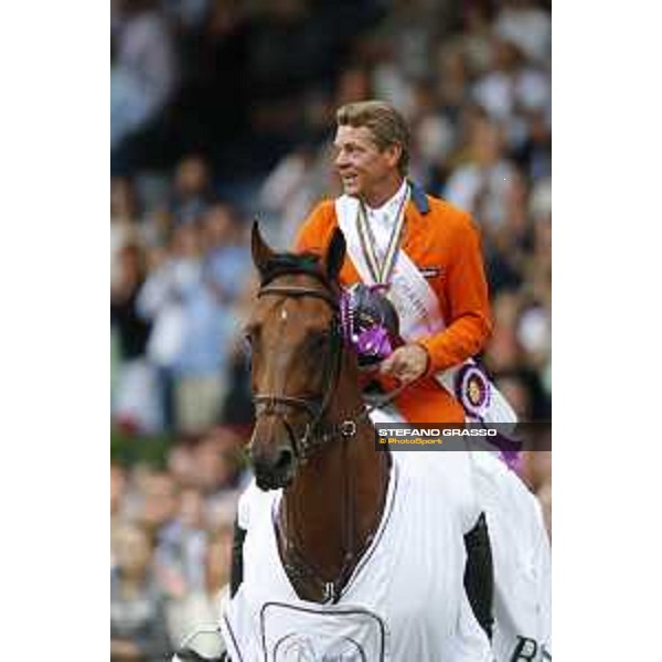 Aachen - FEI European Championships 2015 Jeroen Dubbeldam on SFN Zenith N.O.P., gold medal Aachen,23rd August 2015 ph.Stefano Grasso/Loro Piana