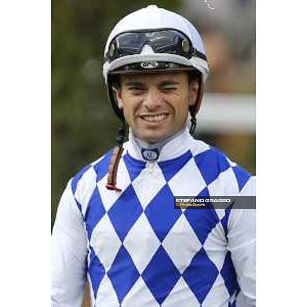 Umberto Rispoli Rome,Capannelle racecourse,08/09/2015 ph.Stefano Grasso