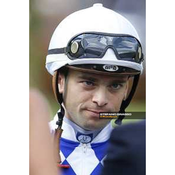Umberto Rispoli Rome,Capannelle racecourse,08/09/2015 ph.Stefano Grasso