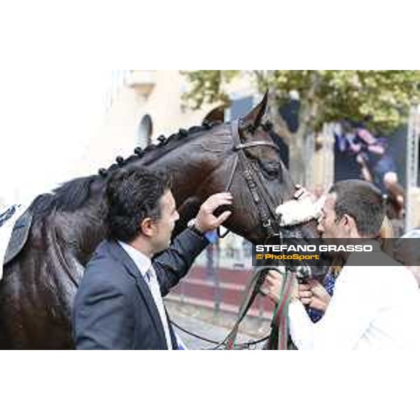 Endo Botti and Kaspersky Rome,Capannelle racecourse,08/09/2015 ph.Stefano Grasso
