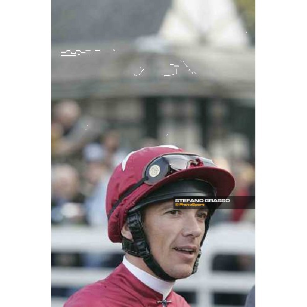 Frankie Dettori at San Siro Milan, 16th october 2005 ph. Stefano Grasso