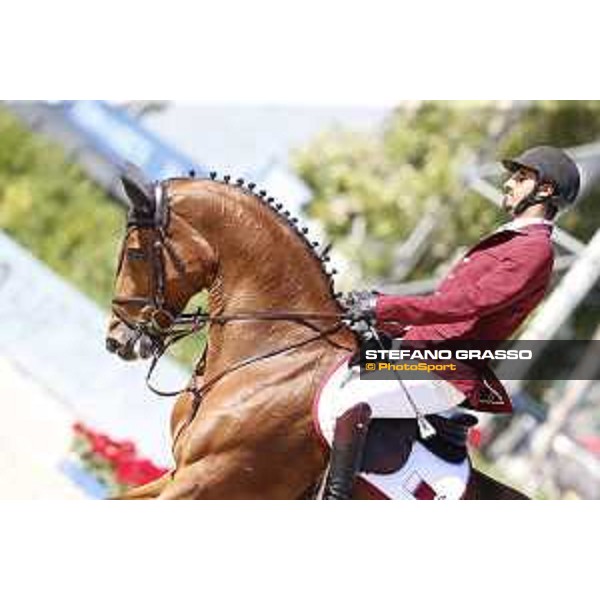 Furusiyya FEI Nations Cup Jumping Final - First Round Sheikh Ali Bin Khalid Al Thani on Vienna Olympic Barcelona,24th sept. 2015 ph.Stefano Grasso
