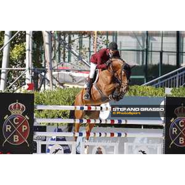 Furusiyya FEI Nations Cup Jumping Final - First Round Sheikh Ali Bin Khalid Al Thani on Vienna Olympic Barcelona,24th sept. 2015 ph.Stefano Grasso
