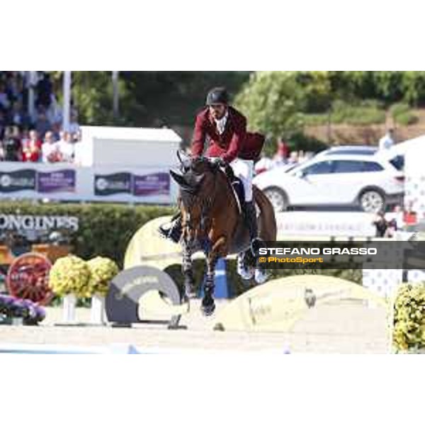 Furusiyya FEI Nations Cup Jumping Final - First Round Sheikh Ali Bin Khalid Al Thani on Vienna Olympic Barcelona,24th sept. 2015 ph.Stefano Grasso