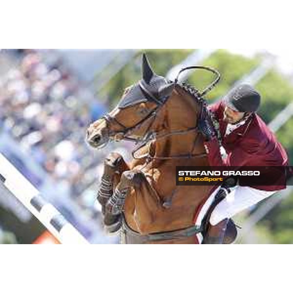 Furusiyya FEI Nations Cup Jumping Final - First Round Sheikh Ali Bin Khalid Al Thani on Vienna Olympic Barcelona,24th sept. 2015 ph.Stefano Grasso