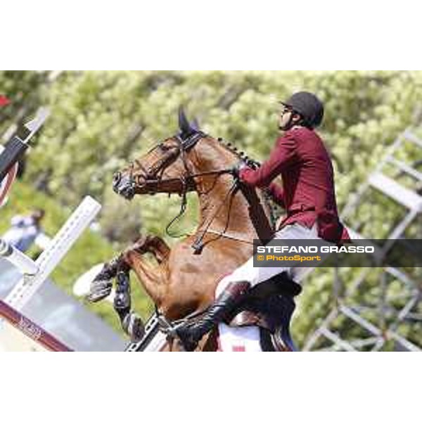 Furusiyya FEI Nations Cup Jumping Final - First Round Sheikh Ali Bin Khalid Al Thani on Vienna Olympic Barcelona,24th sept. 2015 ph.Stefano Grasso