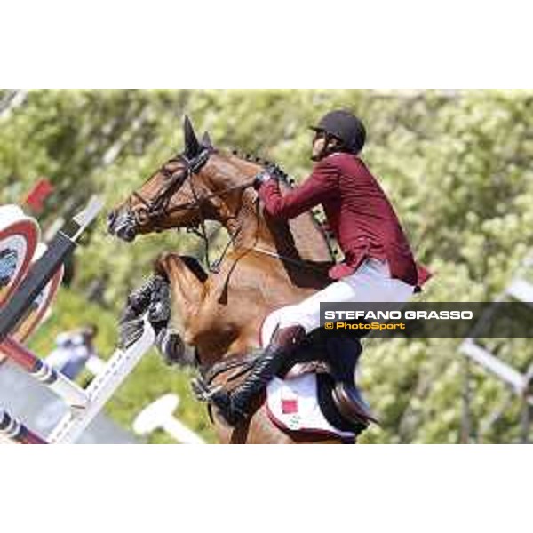 Furusiyya FEI Nations Cup Jumping Final - First Round Sheikh Ali Bin Khalid Al Thani on Vienna Olympic Barcelona,24th sept. 2015 ph.Stefano Grasso
