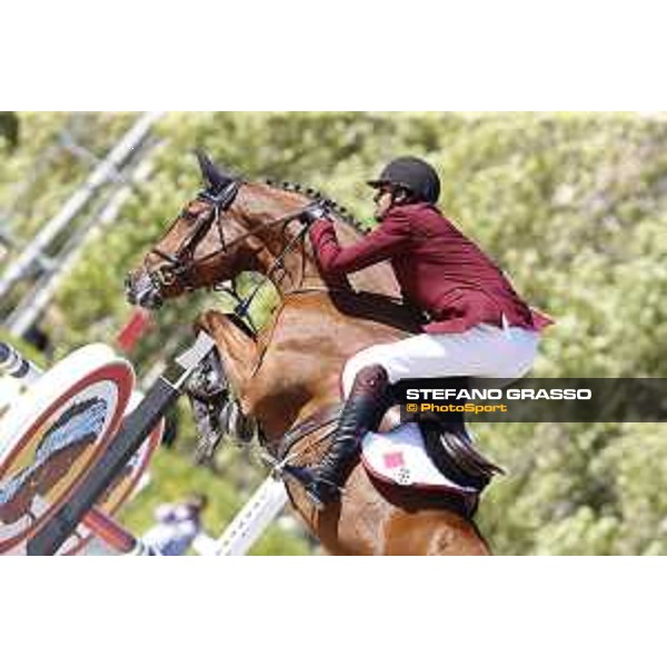 Furusiyya FEI Nations Cup Jumping Final - First Round Sheikh Ali Bin Khalid Al Thani on Vienna Olympic Barcelona,24th sept. 2015 ph.Stefano Grasso