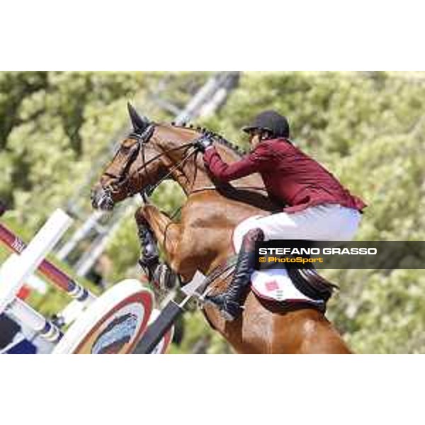 Furusiyya FEI Nations Cup Jumping Final - First Round Sheikh Ali Bin Khalid Al Thani on Vienna Olympic Barcelona,24th sept. 2015 ph.Stefano Grasso