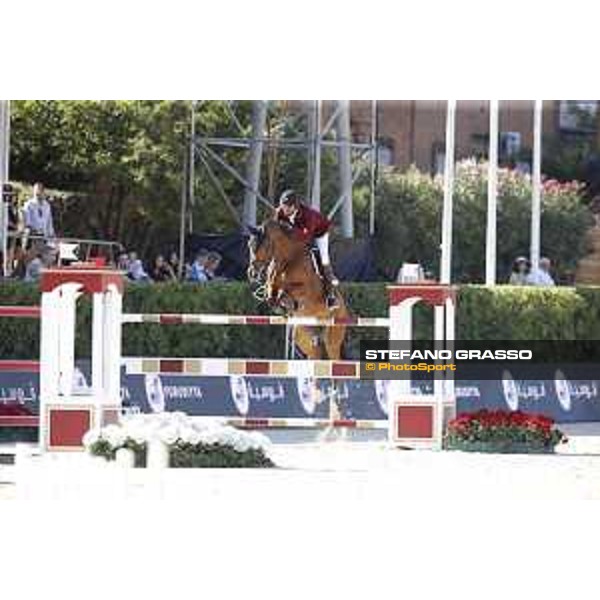 Furusiyya FEI Nations Cup Jumping Final - First Round Sheikh Ali Bin Khalid Al Thani on Vienna Olympic Barcelona,24th sept. 2015 ph.Stefano Grasso
