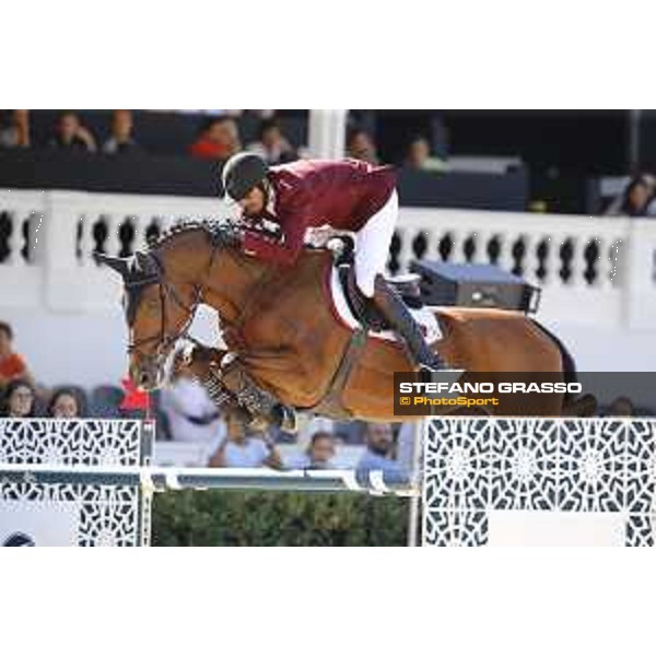 Furusiyya FEI Nations Cup Jumping Final - First Round Sheikh Ali Bin Khalid Al Thani on Vienna Olympic Barcelona,24th sept. 2015 ph.Stefano Grasso