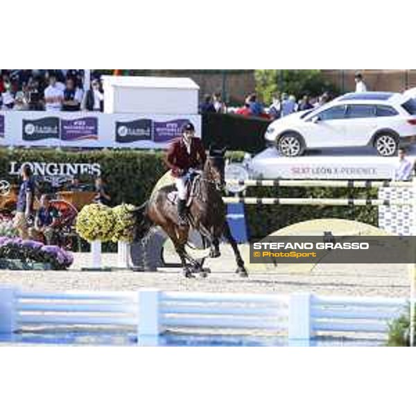 Furusiyya FEI Nations Cup Jumping Final - First Round Khalid Mohammed A S Al Emadi on Tamira IV Barcelona,24th sept. 2015 ph.Stefano Grasso