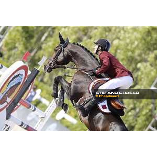 Furusiyya FEI Nations Cup Jumping Final - First Round Khalid Mohammed A S Al Emadi on Tamira IV Barcelona,24th sept. 2015 ph.Stefano Grasso