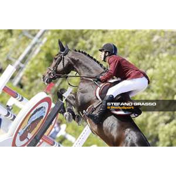 Furusiyya FEI Nations Cup Jumping Final - First Round Khalid Mohammed A S Al Emadi on Tamira IV Barcelona,24th sept. 2015 ph.Stefano Grasso