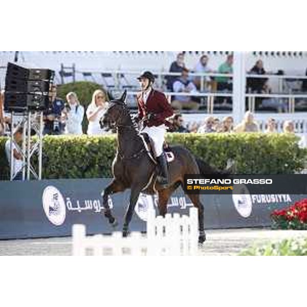Furusiyya FEI Nations Cup Jumping Final - First Round Khalid Mohammed A S Al Emadi on Tamira IV Barcelona,24th sept. 2015 ph.Stefano Grasso
