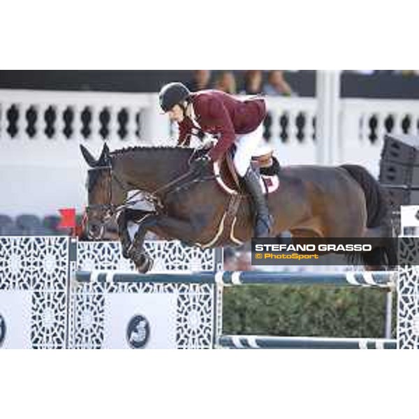 Furusiyya FEI Nations Cup Jumping Final - First Round Khalid Mohammed A S Al Emadi on Tamira IV Barcelona,24th sept. 2015 ph.Stefano Grasso