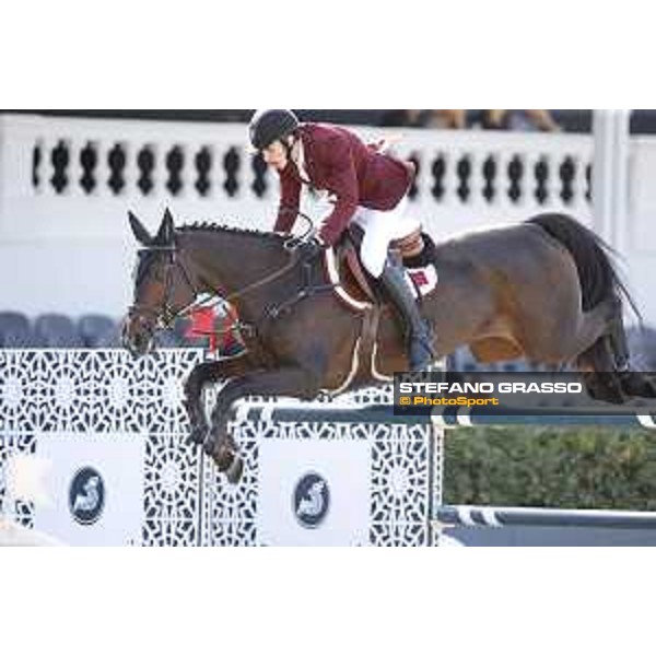 Furusiyya FEI Nations Cup Jumping Final - First Round Khalid Mohammed A S Al Emadi on Tamira IV Barcelona,24th sept. 2015 ph.Stefano Grasso