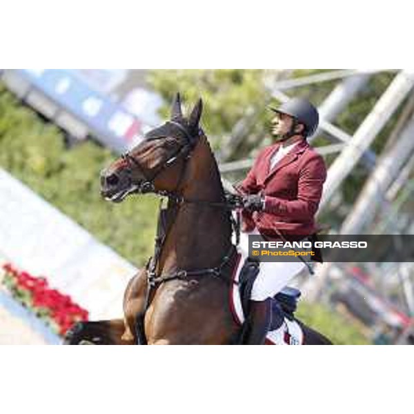 Furusiyya FEI Nations Cup Jumping Final - First Round Ali Yousef Al Rumaihi on Gunder Barcelona,24th sept. 2015 ph.Stefano Grasso