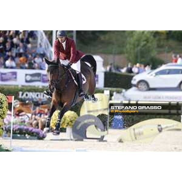 Furusiyya FEI Nations Cup Jumping Final - First Round Ali Yousef Al Rumaihi on Gunder Barcelona,24th sept. 2015 ph.Stefano Grasso