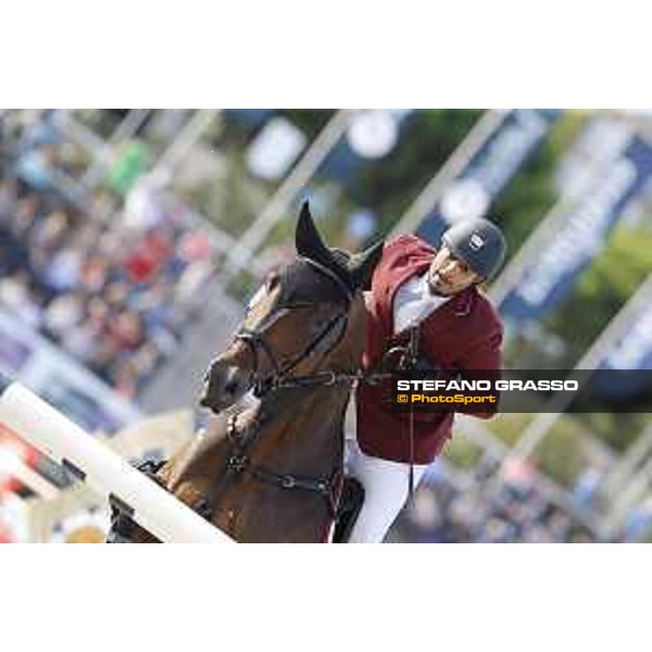 Furusiyya FEI Nations Cup Jumping Final - First Round Ali Yousef Al Rumaihi on Gunder Barcelona,24th sept. 2015 ph.Stefano Grasso