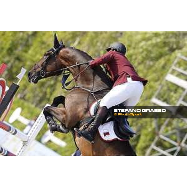 Furusiyya FEI Nations Cup Jumping Final - First Round Ali Yousef Al Rumaihi on Gunder Barcelona,24th sept. 2015 ph.Stefano Grasso
