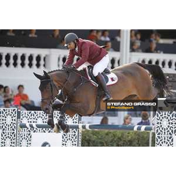 Furusiyya FEI Nations Cup Jumping Final - First Round Ali Yousef Al Rumaihi on Gunder Barcelona,24th sept. 2015 ph.Stefano Grasso