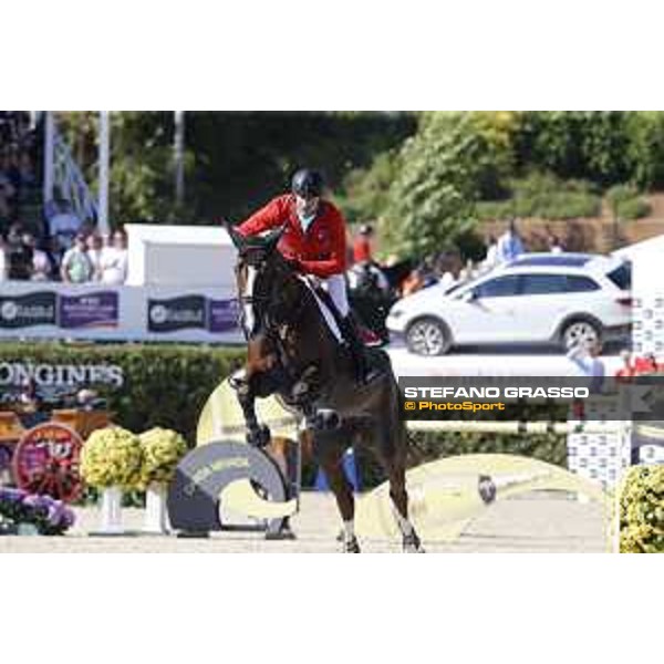 Furusiyya FEI Nations Cup Jumping Final - First Round Romain Duguet on Quorida de Treho Barcelona,24th sept. 2015 ph.Stefano Grasso