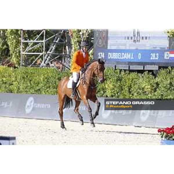 Furusiyya FEI Nations Cup Jumping Final - First Round Jeroen Dubbeldam on Sfn Zenith NOP Barcelona,24th sept. 2015 ph.Stefano Grasso