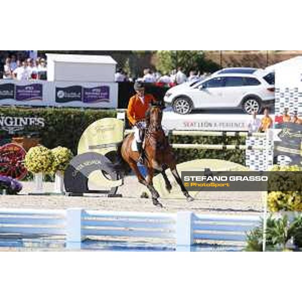Furusiyya FEI Nations Cup Jumping Final - First Round Jeroen Dubbeldam on Sfn Zenith NOP Barcelona,24th sept. 2015 ph.Stefano Grasso