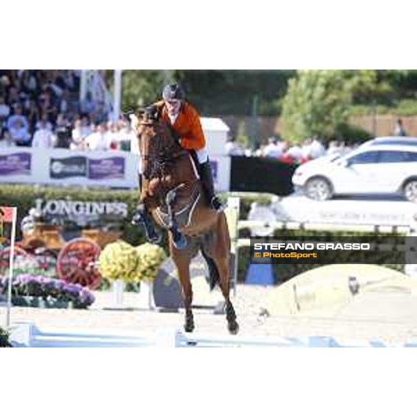 Furusiyya FEI Nations Cup Jumping Final - First Round Jeroen Dubbeldam on Sfn Zenith NOP Barcelona,24th sept. 2015 ph.Stefano Grasso