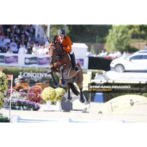 Furusiyya FEI Nations Cup Jumping Final - First Round Jeroen Dubbeldam on Sfn Zenith NOP Barcelona,24th sept. 2015 ph.Stefano Grasso
