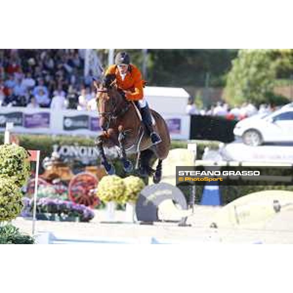 Furusiyya FEI Nations Cup Jumping Final - First Round Jeroen Dubbeldam on Sfn Zenith NOP Barcelona,24th sept. 2015 ph.Stefano Grasso