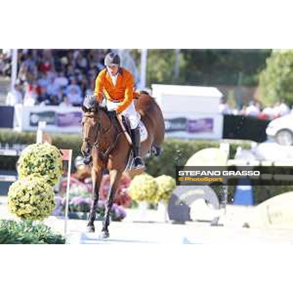 Furusiyya FEI Nations Cup Jumping Final - First Round Jeroen Dubbeldam on Sfn Zenith NOP Barcelona,24th sept. 2015 ph.Stefano Grasso