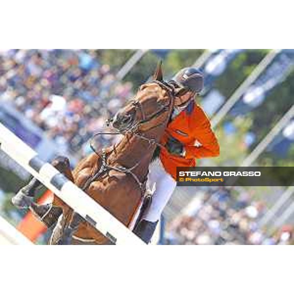 Furusiyya FEI Nations Cup Jumping Final - First Round Jeroen Dubbeldam on Sfn Zenith NOP Barcelona,24th sept. 2015 ph.Stefano Grasso
