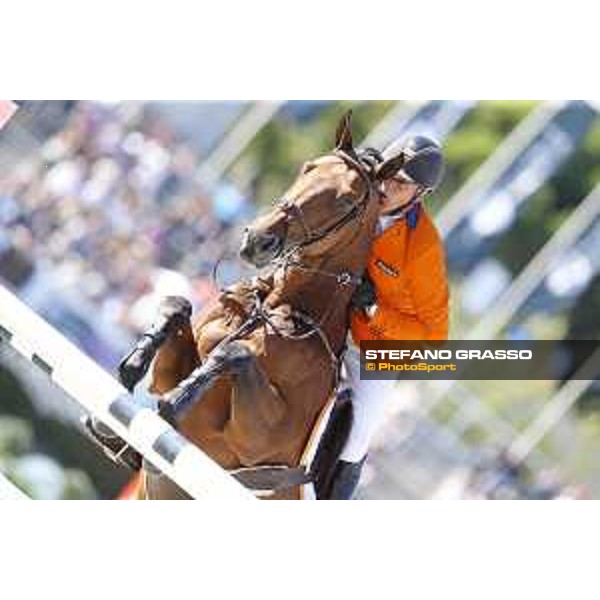 Furusiyya FEI Nations Cup Jumping Final - First Round Jeroen Dubbeldam on Sfn Zenith NOP Barcelona,24th sept. 2015 ph.Stefano Grasso