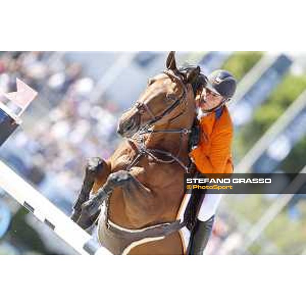 Furusiyya FEI Nations Cup Jumping Final - First Round Jeroen Dubbeldam on Sfn Zenith NOP Barcelona,24th sept. 2015 ph.Stefano Grasso