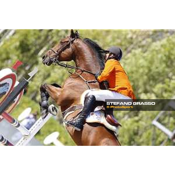 Furusiyya FEI Nations Cup Jumping Final - First Round Jeroen Dubbeldam on Sfn Zenith NOP Barcelona,24th sept. 2015 ph.Stefano Grasso