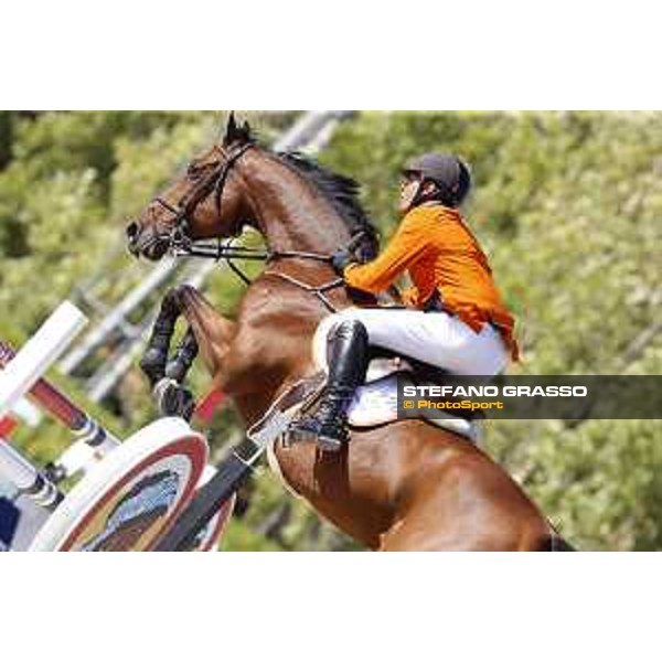 Furusiyya FEI Nations Cup Jumping Final - First Round Jeroen Dubbeldam on Sfn Zenith NOP Barcelona,24th sept. 2015 ph.Stefano Grasso