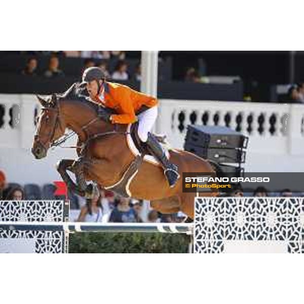 Furusiyya FEI Nations Cup Jumping Final - First Round Jeroen Dubbeldam on Sfn Zenith NOP Barcelona,24th sept. 2015 ph.Stefano Grasso