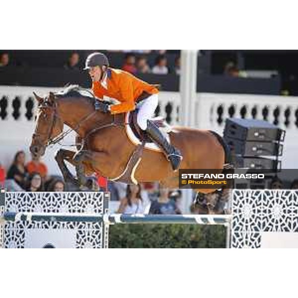 Furusiyya FEI Nations Cup Jumping Final - First Round Jeroen Dubbeldam on Sfn Zenith NOP Barcelona,24th sept. 2015 ph.Stefano Grasso