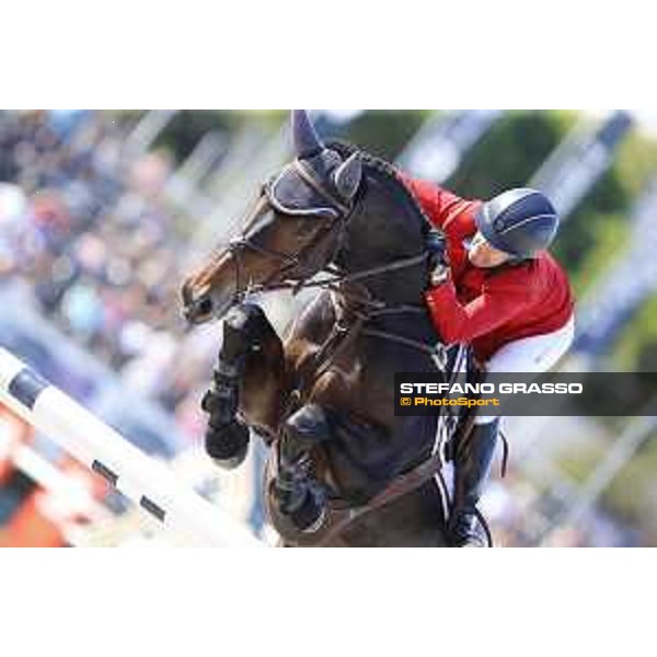 Furusiyya FEI Nations Cup Jumping Final - First Round Laura Kraut on Nouvelle Barcelona,24th sept. 2015 ph.Stefano Grasso