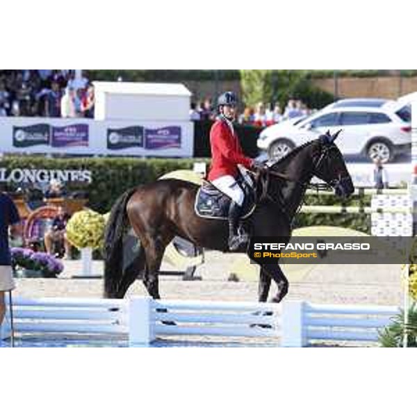 Furusiyya FEI Nations Cup Jumping Final - First Round Lorenzo De Luca on Silverstras Barcelona,24th sept. 2015 ph.Stefano Grasso