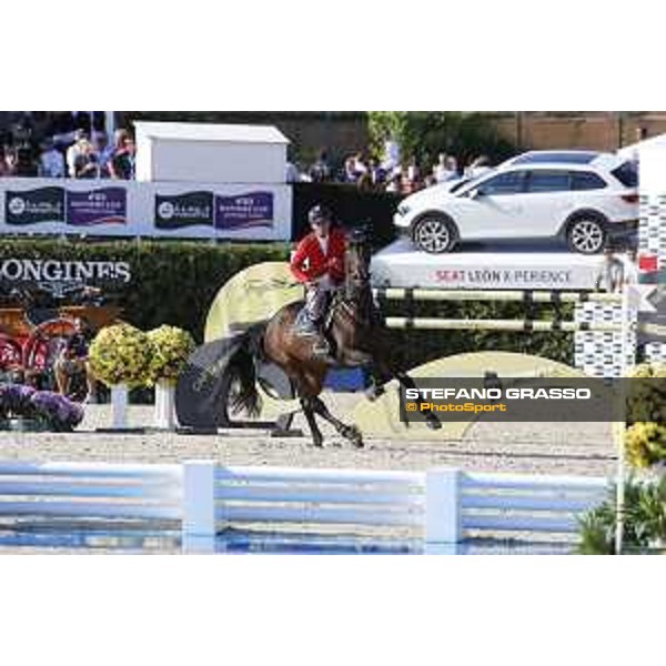 Furusiyya FEI Nations Cup Jumping Final - First Round Lorenzo De Luca on Silverstras Barcelona,24th sept. 2015 ph.Stefano Grasso