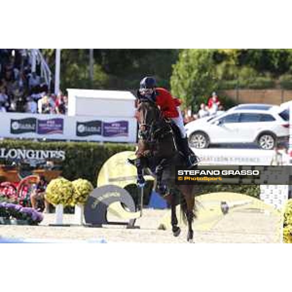 Furusiyya FEI Nations Cup Jumping Final - First Round Lorenzo De Luca on Silverstras Barcelona,24th sept. 2015 ph.Stefano Grasso