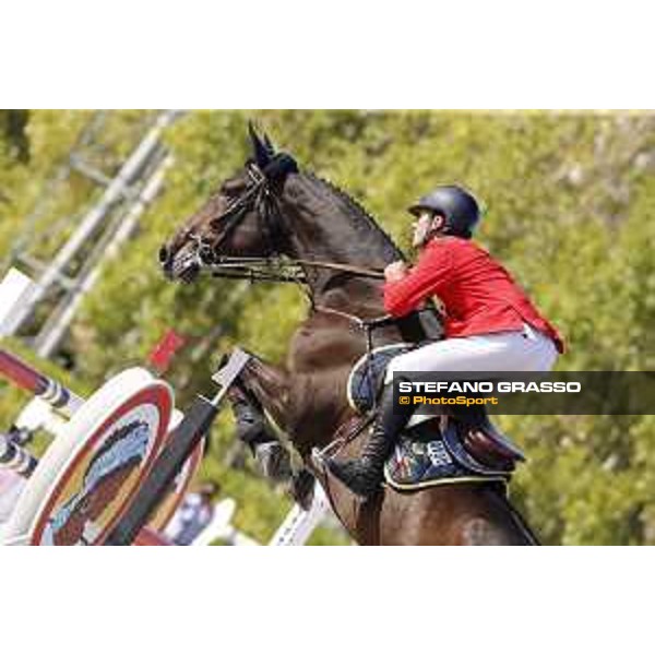 Furusiyya FEI Nations Cup Jumping Final - First Round Lorenzo De Luca on Silverstras Barcelona,24th sept. 2015 ph.Stefano Grasso
