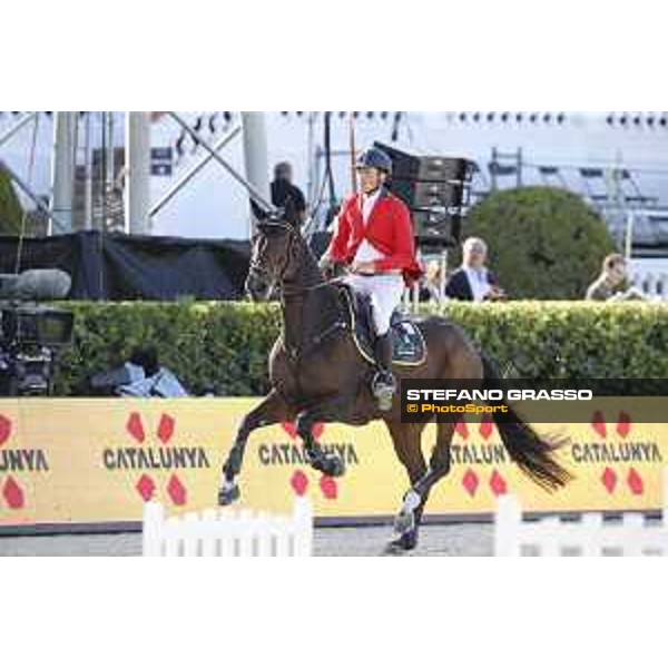 Furusiyya FEI Nations Cup Jumping Final - First Round Lorenzo De Luca on Silverstras Barcelona,24th sept. 2015 ph.Stefano Grasso