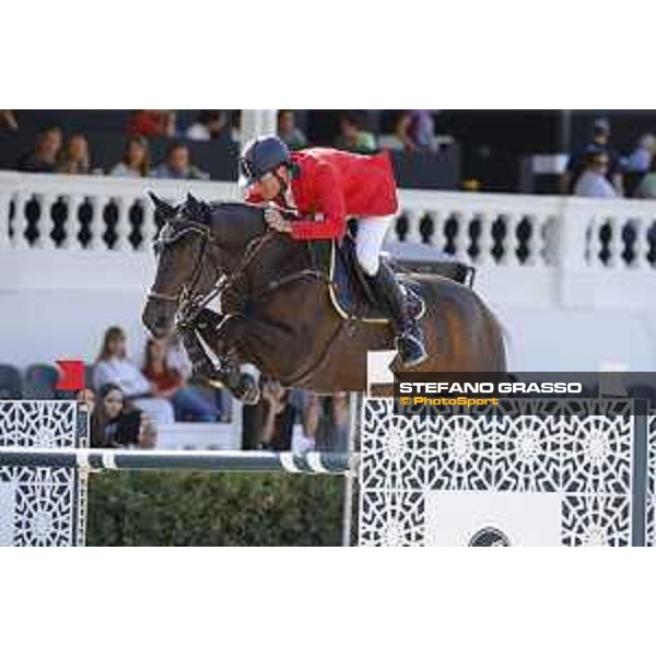 Furusiyya FEI Nations Cup Jumping Final - First Round Lorenzo De Luca on Silverstras Barcelona,24th sept. 2015 ph.Stefano Grasso