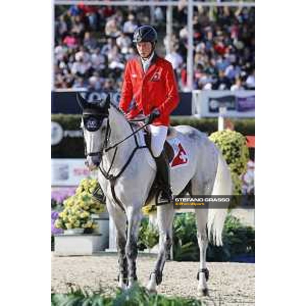 Furusiyya FEI Nations Cup Jumping Final - First Round Martin Fuchs on Clooney Barcelona,24th sept. 2015 ph.Stefano Grasso