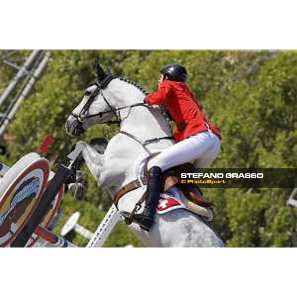 Furusiyya FEI Nations Cup Jumping Final - First Round Martin Fuchs on Clooney Barcelona,24th sept. 2015 ph.Stefano Grasso