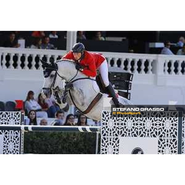 Furusiyya FEI Nations Cup Jumping Final - First Round Martin Fuchs on Clooney Barcelona,24th sept. 2015 ph.Stefano Grasso